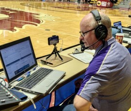 The Barnett Center is hopping this weekend with thousands of fans in town for the 2026 Class B State Boys Basketball Tournament. Photo by Scott Waltman of the Aberdeen Insider and courtesy of South Dakota Public Broadcasting.