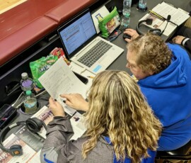 The Barnett Center is hopping this weekend with thousands of fans in town for the 2026 Class B State Boys Basketball Tournament. Photo by Scott Waltman of the Aberdeen Insider and courtesy of South Dakota Public Broadcasting.