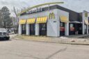 A pickup waits for an order in front of the McDonald's on North Second Street. The restaurant will be demolished later this month before being rebuilt. Aberdeen Insider photo by Scott Waltman.